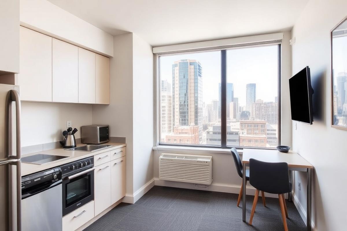 Smart city-fringe studio, fully furnished